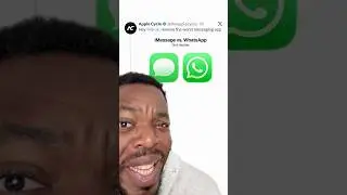 iMessage против WhatsApp #apple #android #imeMessage #whatsapp
