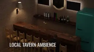 Cozy Night Time Tavern - Bar Ambience for Home Drinks. Late Nights, Relaxation, Dive Bar Vibes