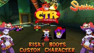 CTR Crash Team Racing: Risky Boots Custom Character Mod