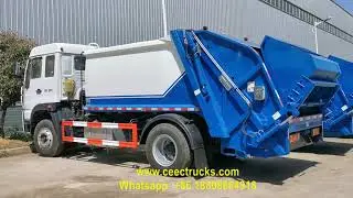 Refuse compactor factory/China rear loader manufacturer