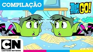 Teen Titans Go! | Compilação para Diversão a Dobrar | Cartoon Network