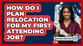 How Do I Plan Relocation For My First Attending Job?