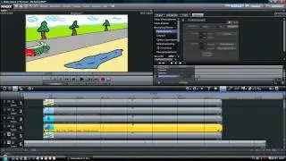 tutorial keyframe animatie met Magix Video de Luxe 17 premium