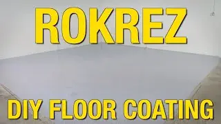 RokRez Garage & Shop Floor Coatings - Abrasion & Chemical Resistant DIY Floor Coating - Eastwood