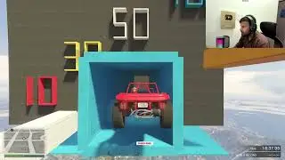 Only 0.000258% Comeplete This Gta 5 Parkour Races online Live #gta5 #gaming 