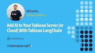 Add AI to Your Tableau Server (or Cloud) With Tableau LangChain | Step-by-Step Guide