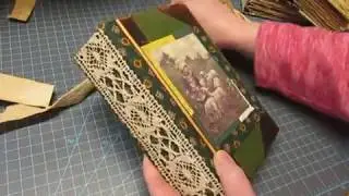 SOLD 3 Completed Farm Journals-Old Design Shop DT project