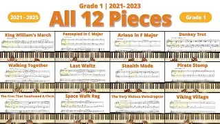 All 12 Pieces | Trinity Piano Grade 1 | Latest Syllabus