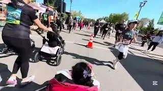 {YYC VLOG} CALGARY MARATHON 5KM AND 1KM WEE LITTLE ONE RACE