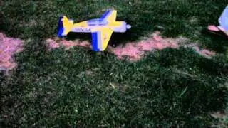 HobbyKing Yak 54 crash landing