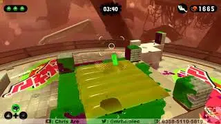 Splatoon 2 (Extra) Sanitizarium The Octo Shower Boss with Hero Brella