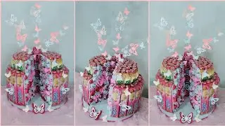 DIY FLORAL THEME | BUTTERFLY THEME | FAIRY THEME | DIY CANDY CAKE TOWER