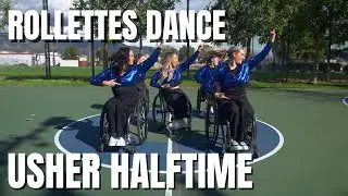 Rollettes Usher Superbowl Halftime Wheelchair Dancing Remake