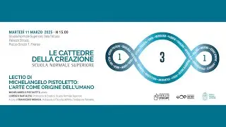Lectio di Michelangelo Pistoletto: L'Arte come origine dell'Umano - 11 marzo 2025