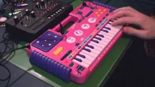 Circuit Bent Barbie Keyboard by freeform delusion