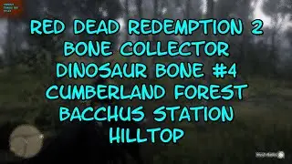 Red Dead Redemption 2 Bone Collector Dinosaur Bone #4 Cumberland Forest Bacchus Station Hilltop VTAS