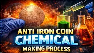 Anti iron coin chemical making process 📲 8459848816