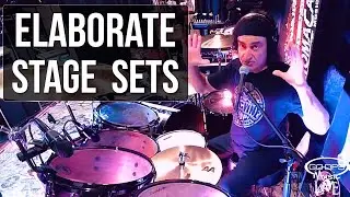 Elaborate Stage Sets - (Highlight) Behind the Kit