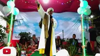 Habib Ibrahim Bin Hamid Al-Aidid(Habib Metal) di Mushola Al-Latiif Kp.Padurenan Baru