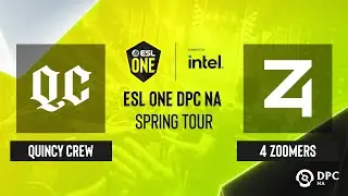Dota2 - Quincy Crew vs 4 Zoomers - Game 1 - ESL One DPC NA Spring