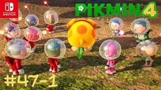 🐶Oatchi's Medical Check Up🐶 | Cavern for a King | Primordial Thicket | Day 47 Part 1 | Pikmin 4