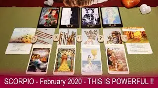SCORPIO FEBRUARY 2020 TAROT &ndash; WHAT CAN I SAY - WORTH THE WAIT! A VERY POWERFUL MESSAGE HERE FOR YOU!