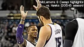 Ben McLemore & Omri Casspi 27 pts & 6 ast combined vs. Hawks (NBA RS 2015/2016) - 21.01.2016
