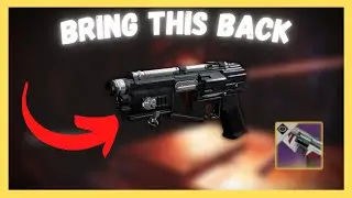 Bungie Please Bring Back This Gun! D.F.A ( My Favorite Weapon )