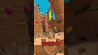 Angry Birds VR is PURE CHAOS 🐦🔥 #Shorts #Quest3 #virtualreality