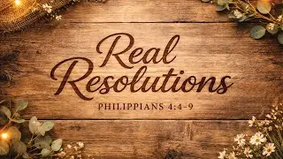 1/04/2025 | Sunday Worship @ 10 A.M. | Senior Pastor :  Dan Downing
