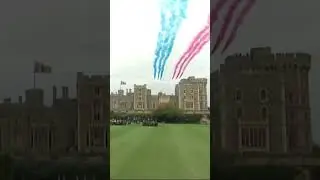 Spectacular RAF flypast over Windsor for Trump&rsquo;s UK state visit
