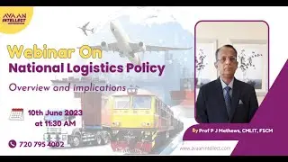 Webinar National logistics policy