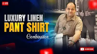 Best Premium 100% Linen Pant Shirt Fabrics for Men | Luxury Summer Outfit Ideas | Linen Fabrics