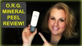 O.R.G SKINCARE MINERAL PEEL FACE REVIEW