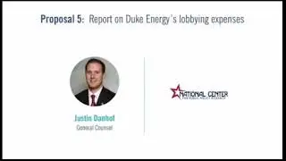 As You Sow Network Exposed by Free Enterprise Project at Duke Energy Shareholder Meeting