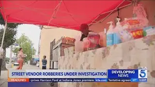 Police investigating series of street vendor robberies
