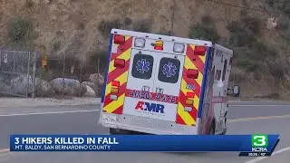3 hikers killed in fall in Southern California