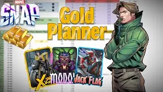Manage your gold efficiently in Marvel Snap with this Planner.