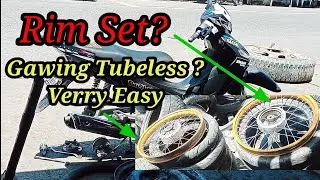 how to convert rim set in to tubeless