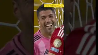Making fun of referee #luissuarez #sergiobusquets #intermiami #shorts