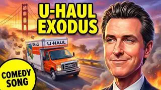 Packing a U-Haul Out of California | The Funniest Political Satire Song