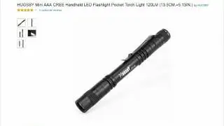 B00Z60K23Y Hugsby Cree Flashlight