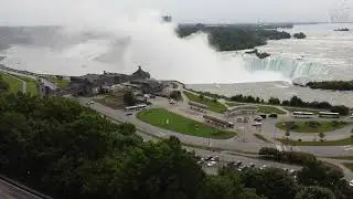 【加拿大自助旅行🇨🇦】A Breathtaking Drone View of Niagara Falls 🌊 You Have to See This! #niagarafalls #drone
