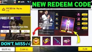 FFIC REDEEM CODE | FFIC REDEEM CODE FREE FIRE | FREE FIRE 17 OCTOBER FFIC LIVE WATCHING REDEEM CODE