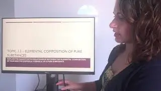 1.3 - Elemental Composition of Pure Substances
