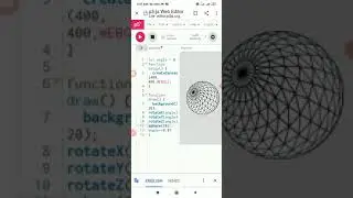 how to make a 3d images in p5js.web editor||In your pc/laptop or Android phones||by coding learner.
