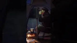 Embrace the Chill #camping #backpackerlife   #outdoorlife   #outdooradventures  #outdoorcooking
