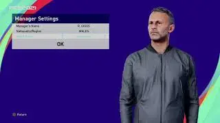 eFootball PES 2021 Giggs is the new manager Master League #1