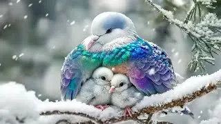Умиротворяющие мелодии с пением зимних птиц для успокоения ума ❄️ Лекарство от тревожных расстрой...