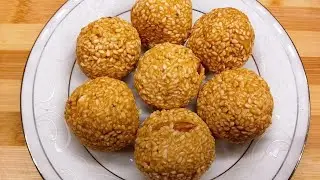Sehat Se Bharpur Til Laddu Recipe | Healthy Winter Special Sesame Laddu | Desi Gud Laddu